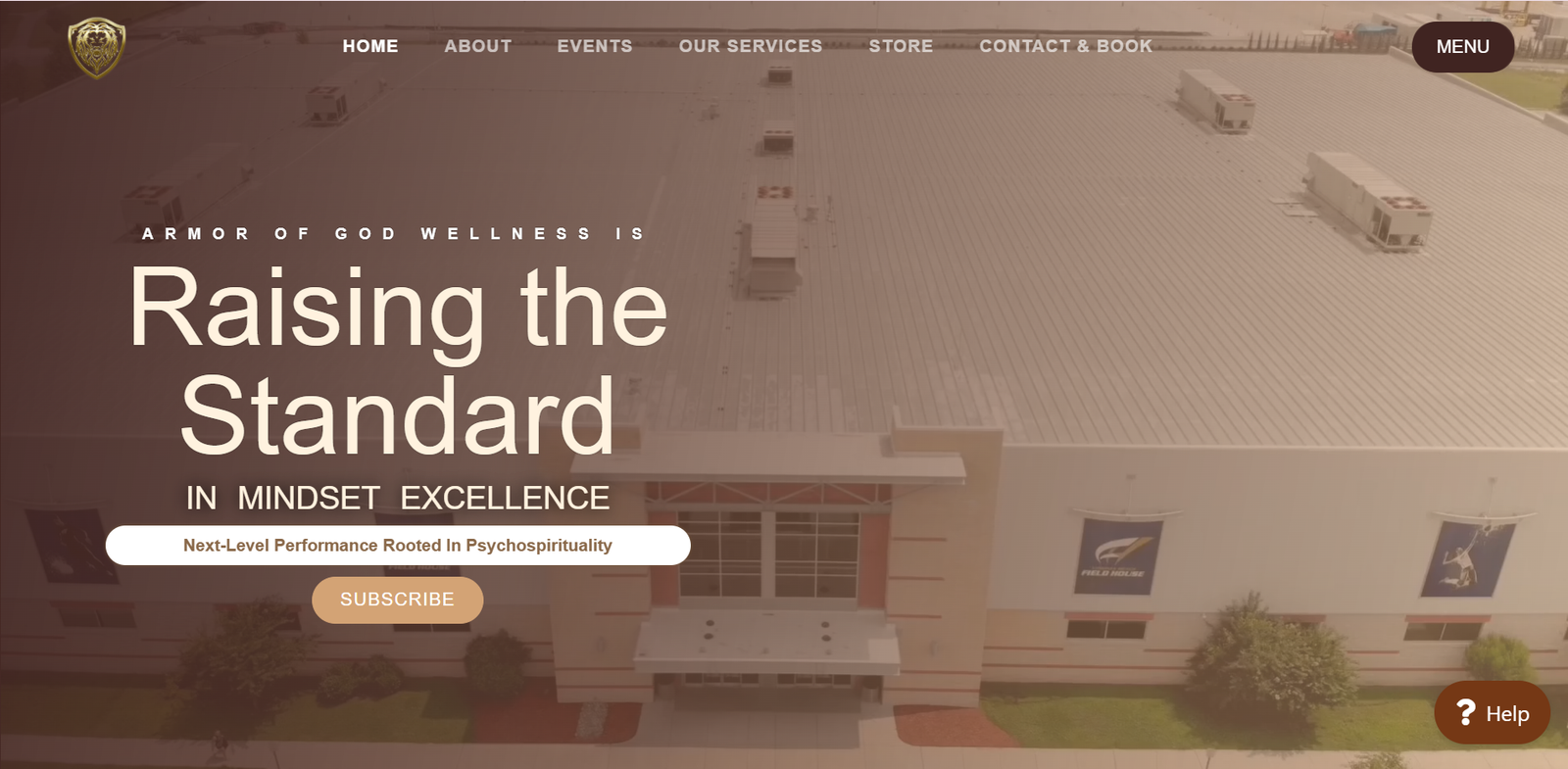 Armor of God Wellness website