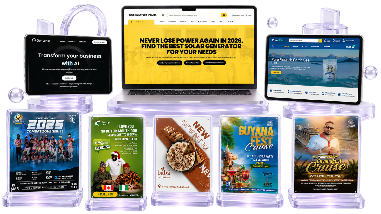 DodoFlow branding, website development and digital marketing work